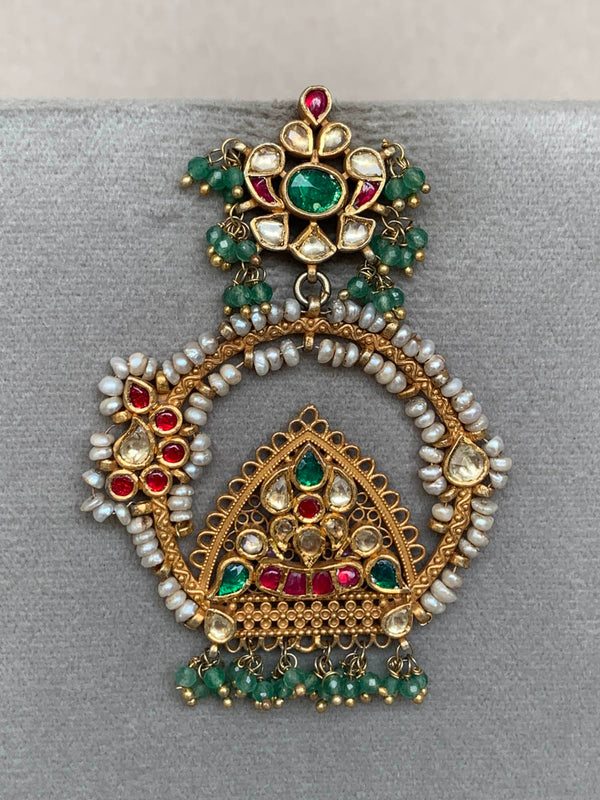 AA284  Rambagh Antique Earrings