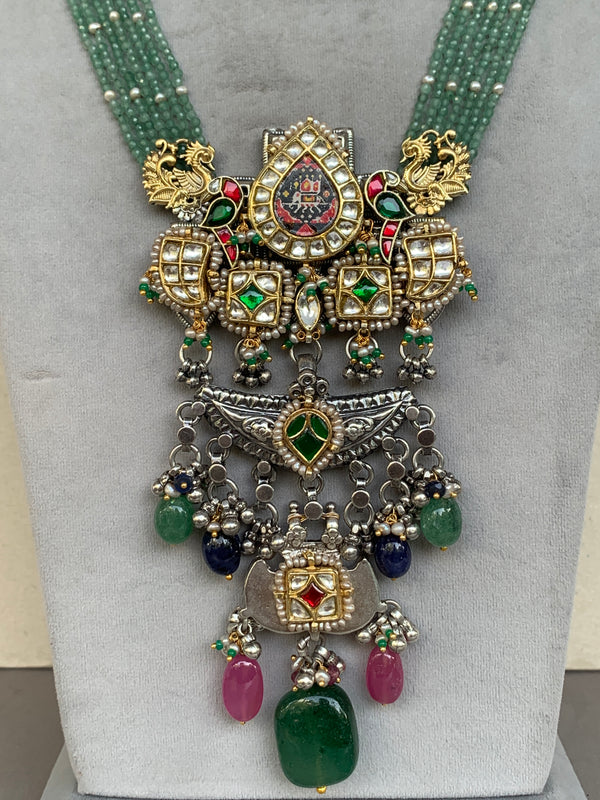 FS195 Maahru Silver Necklace