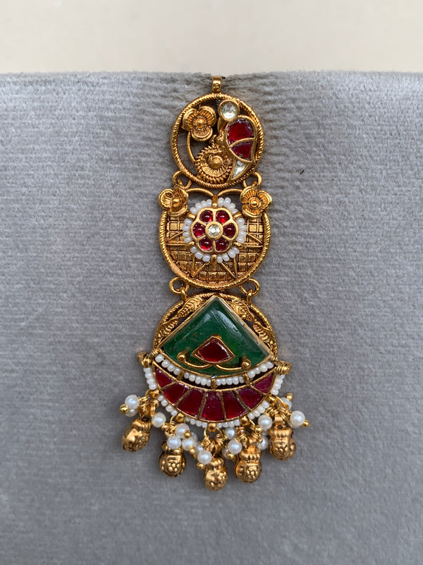 TN460 Jadau Earrings