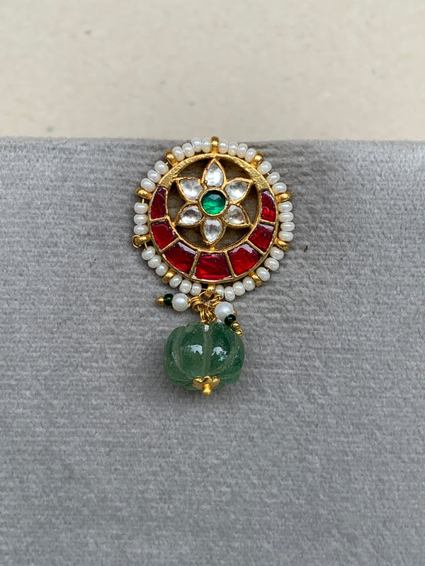 TN448 Jadau Earrings