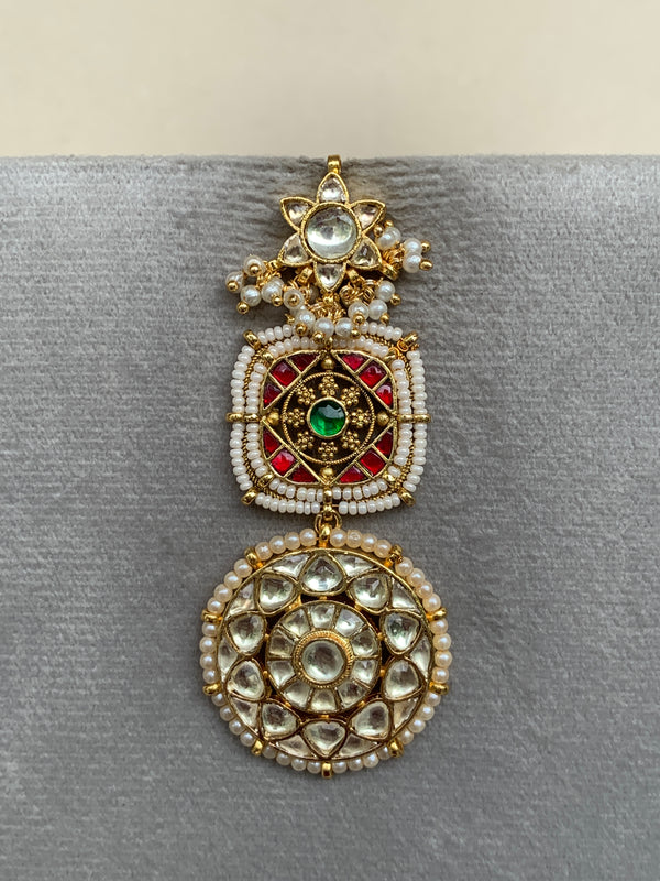 TN454 Jadau Earrings