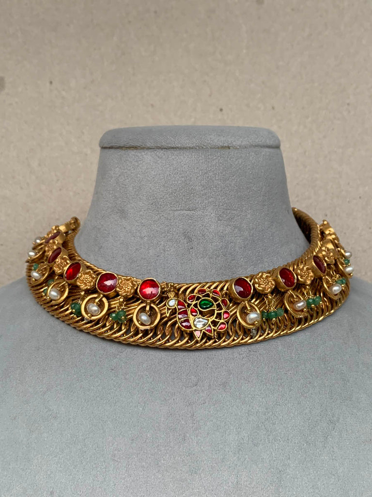 AJ466  Rambagh Necklace