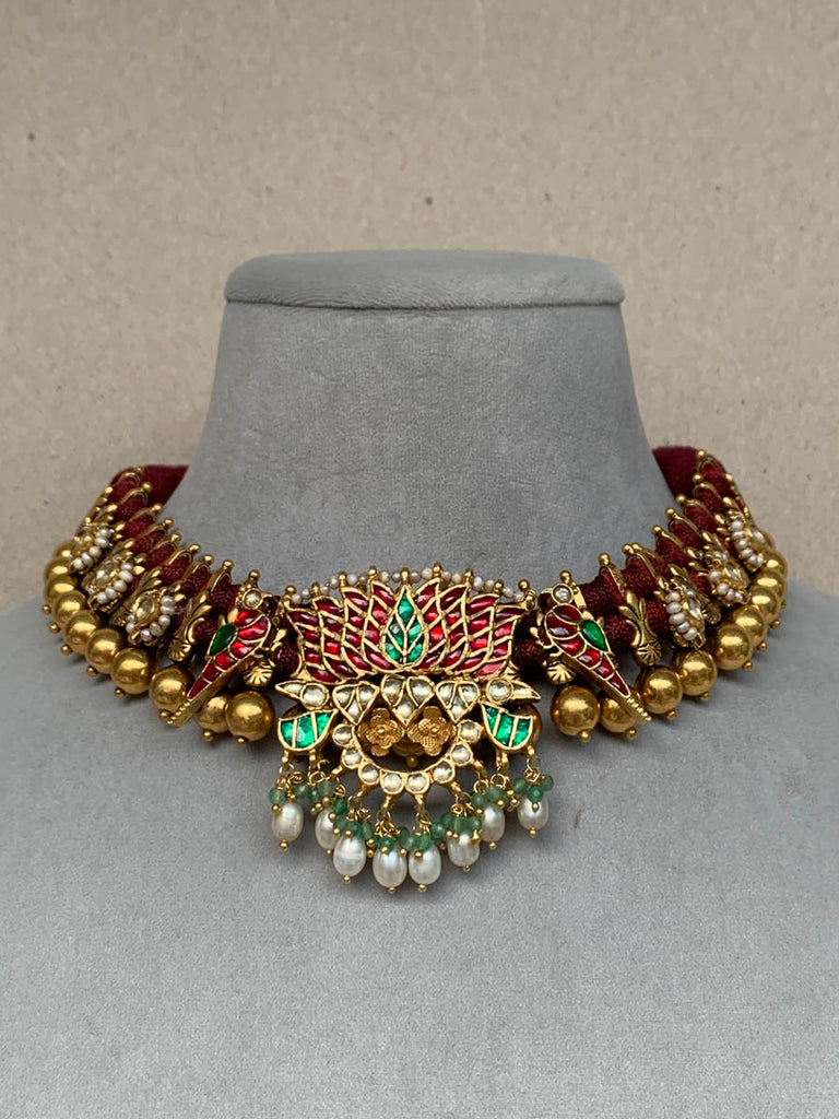 AJ521  Rambagh Necklace