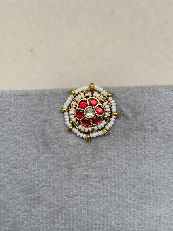 TN430 Multi Jadau Earrings