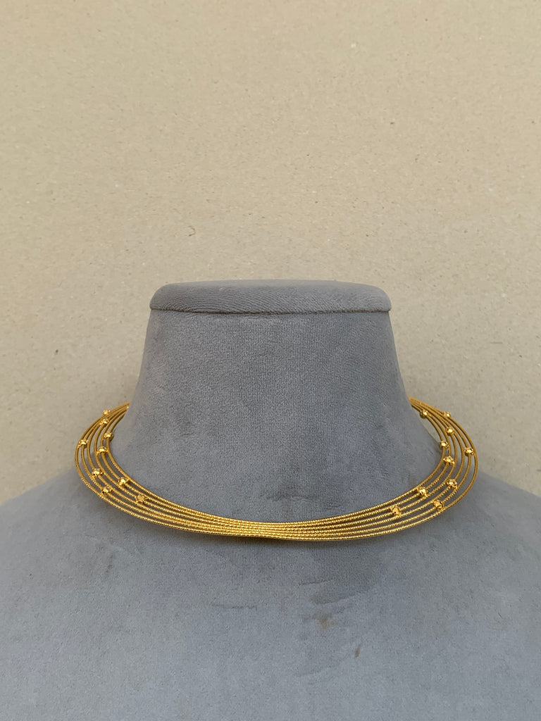 SB257 Kantha Sliver Necklace