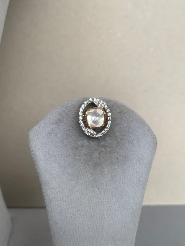 US117 Moissanite Set with Earrings