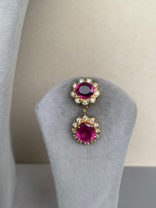US123 Moissanite Set with Earrings