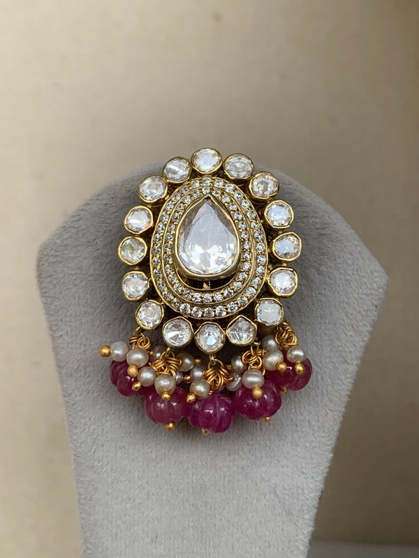 US543 Moissanite Set with Earrings