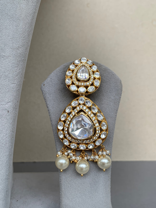 US136 Moissanite Set with Earrings