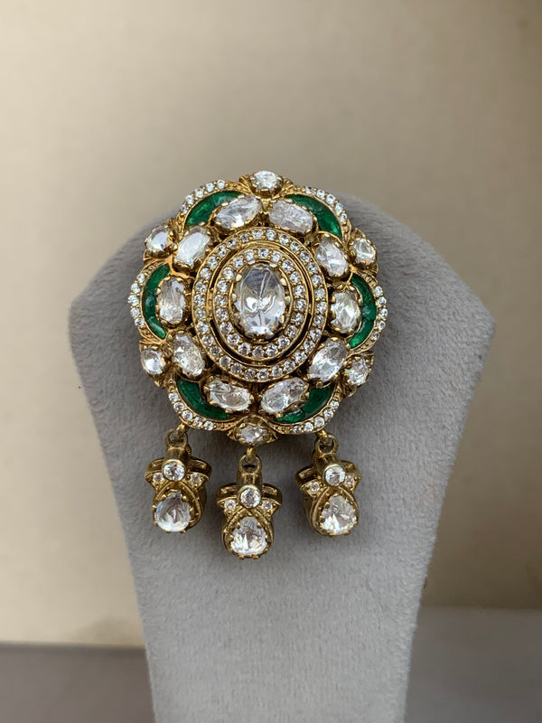 US538 Moissanite Set with Earrings