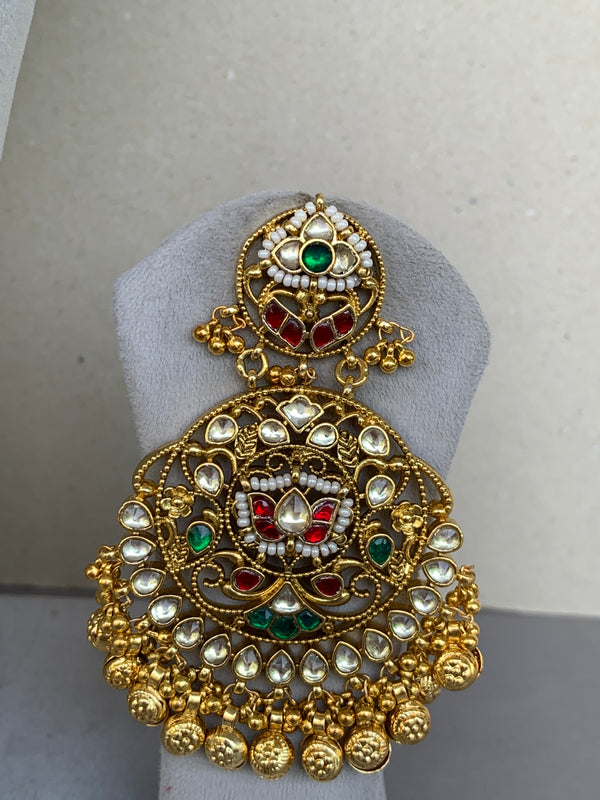 HG49 Antique Bridal Jadau Set