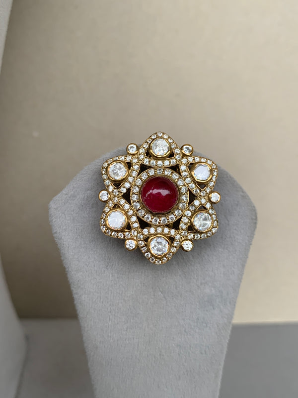 US63 Moissanite Set with Earrings