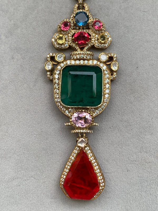 US551 Moissanite Necklace