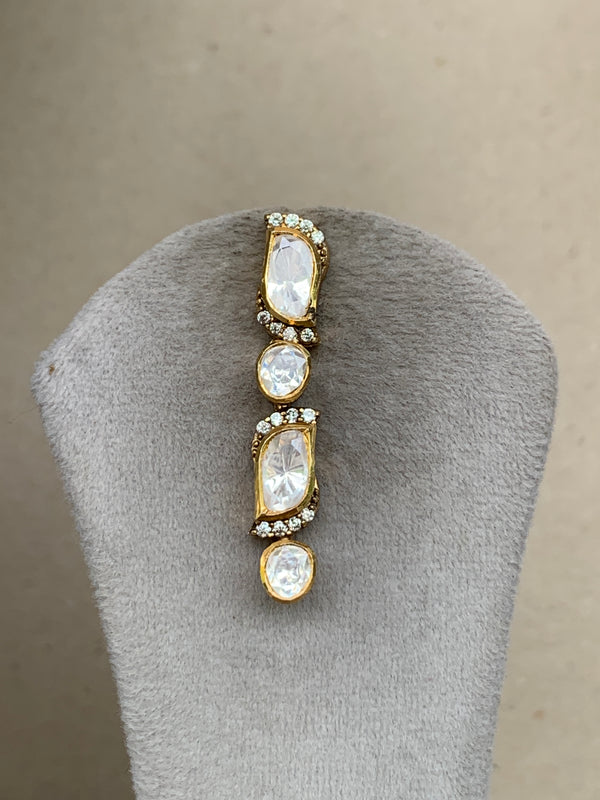 US423 Moissanite Set with Earrings