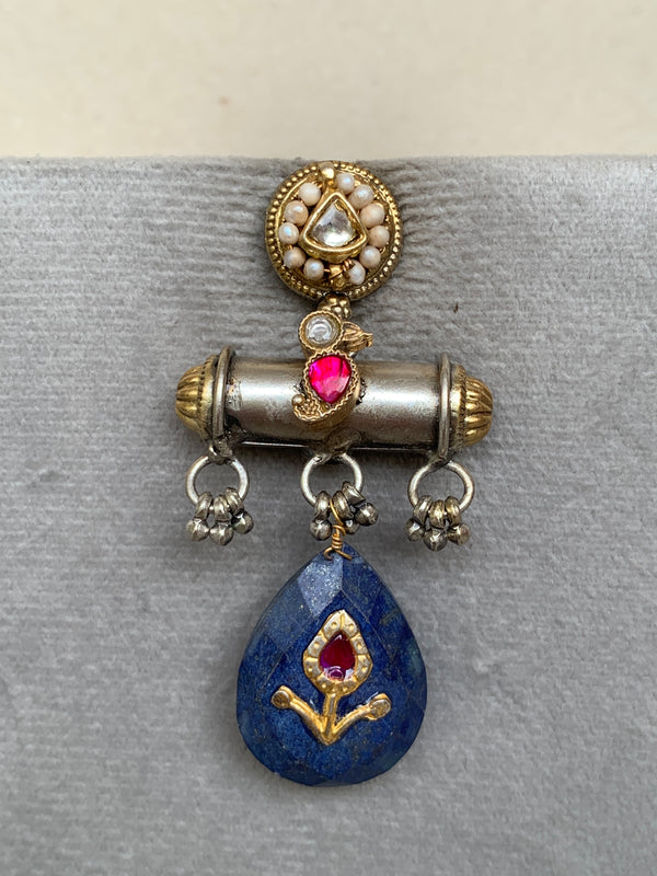 E1687 Maahru Silver Earrings