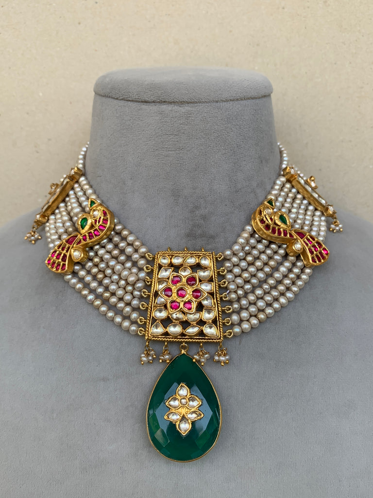 NR843 Heritage Jadau Necklace