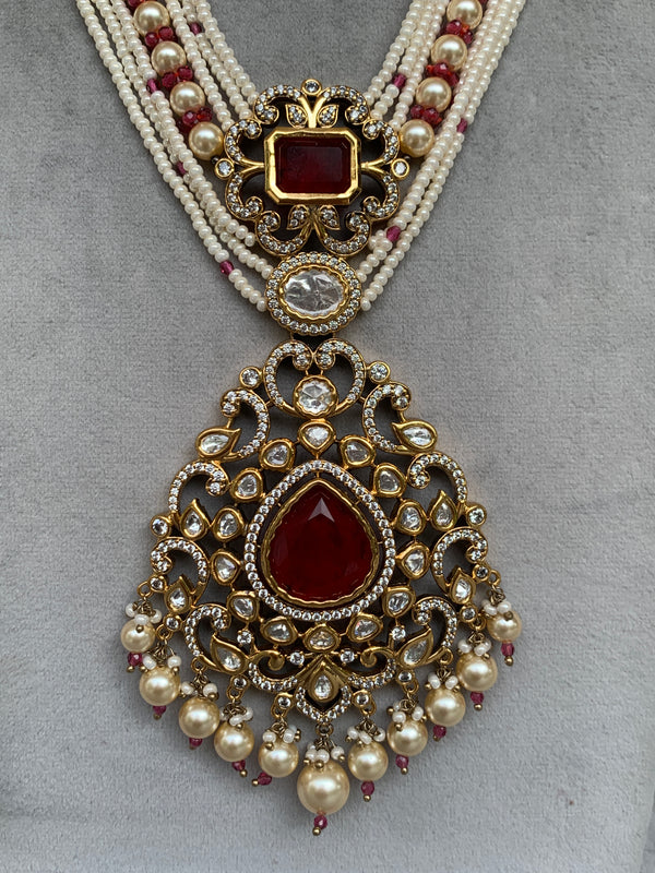 EN607 Bridal Indo Western Uncut Set