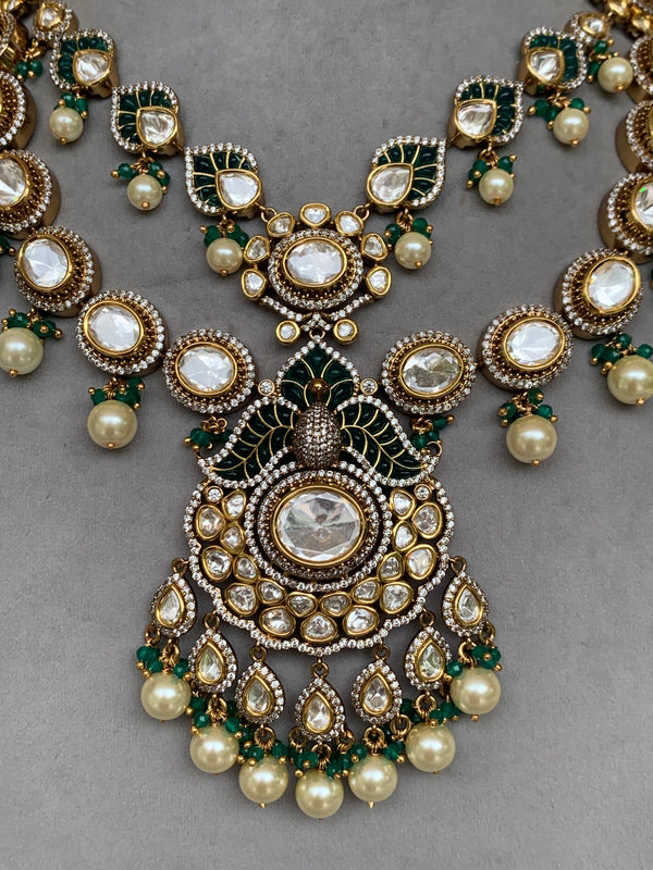 EN679 Bridal Indo Western Uncut Set