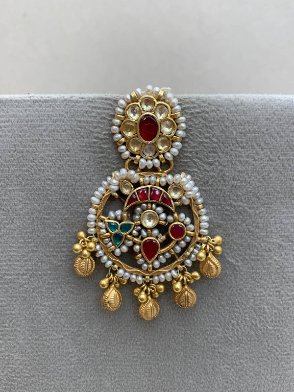 AA758  Rambaugh Antique Earrings