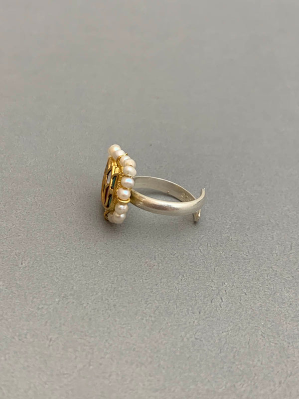 JV757 Maahru Silver Ring