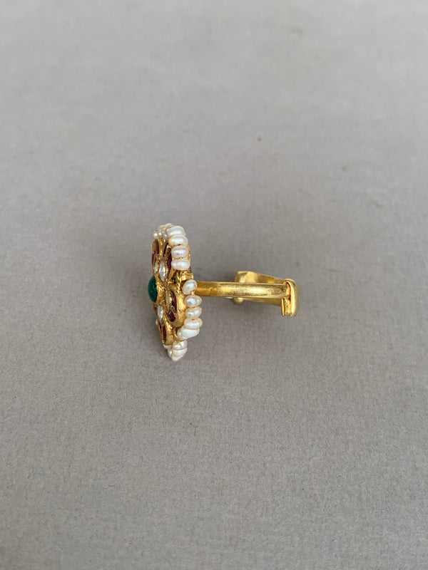 JV645 Heritage Jadau Ring