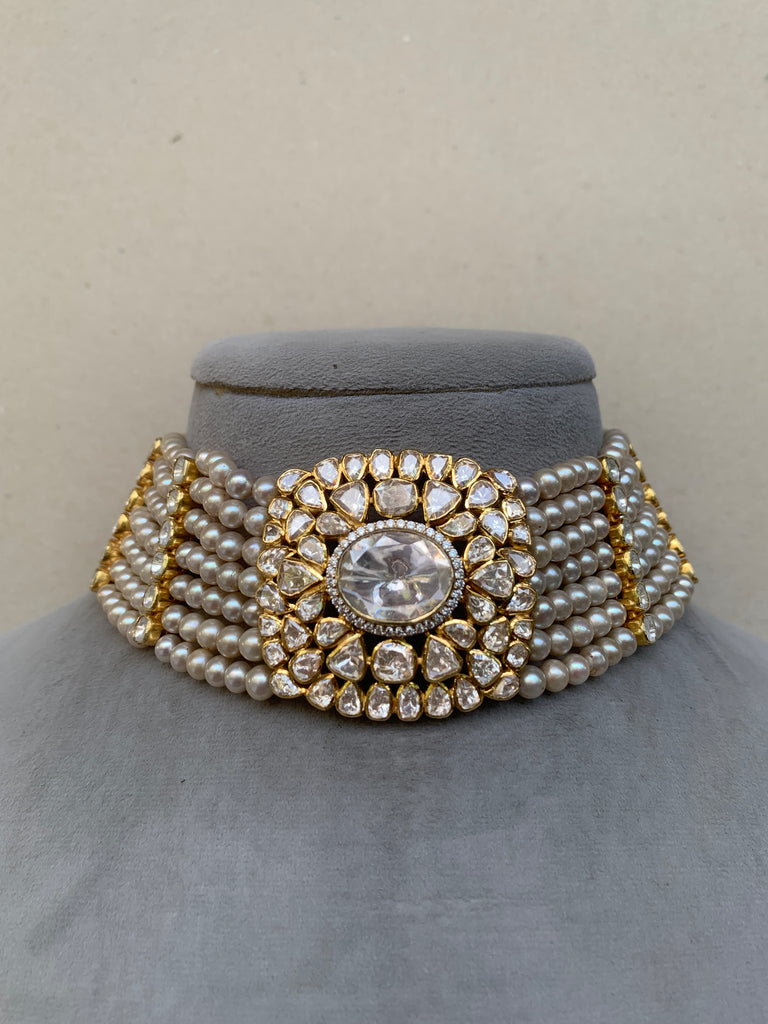 US554 Moissanite Set With Earrings