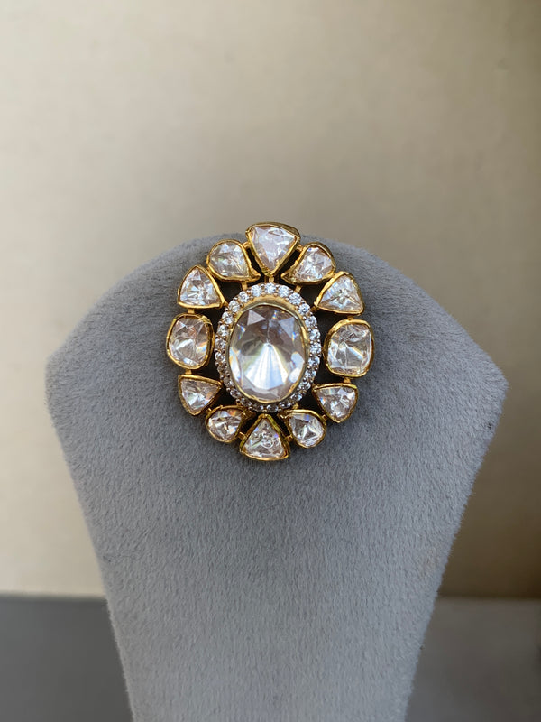 US554 Moissanite Set With Earrings