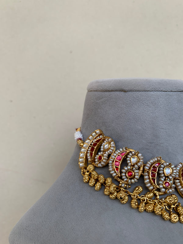 NR828 Heritage Jadau Necklace