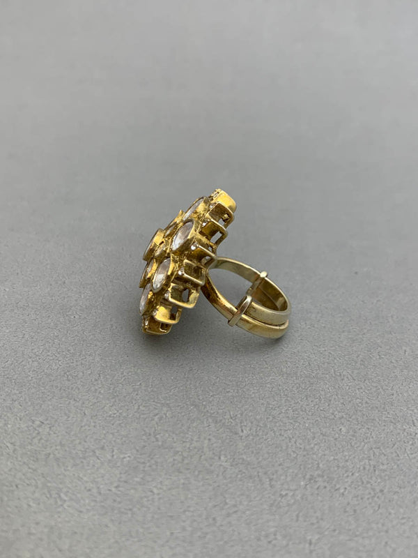 UA195  Moissanite Silver Ring