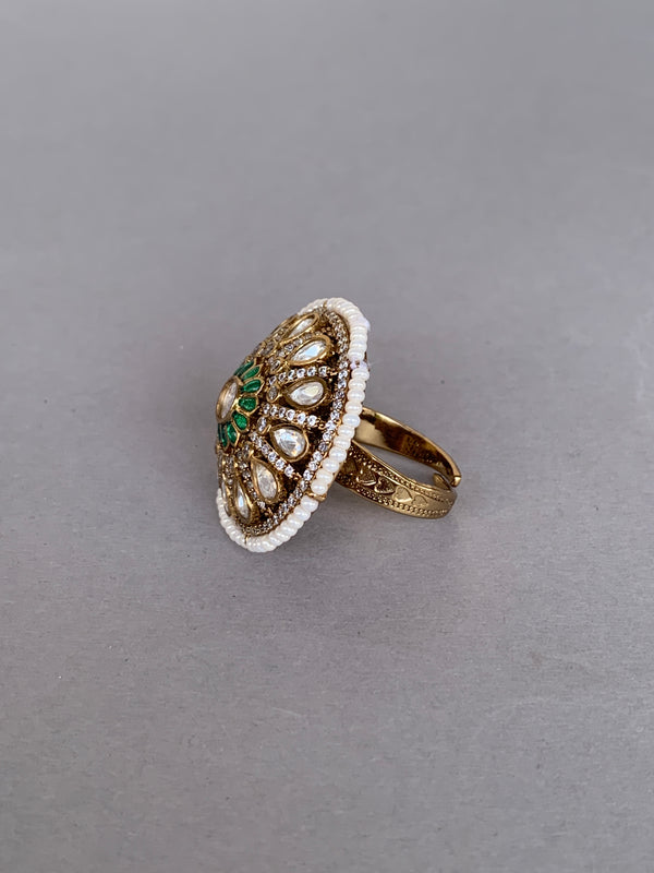 EA349  Indo Western Ring