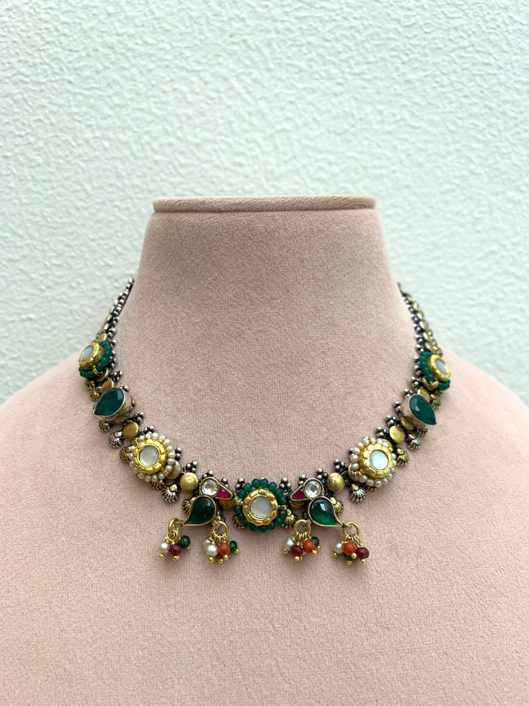 FS267 Maahru Silver Necklace