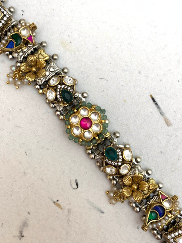 JB1034  Maahru Silver Bracelets