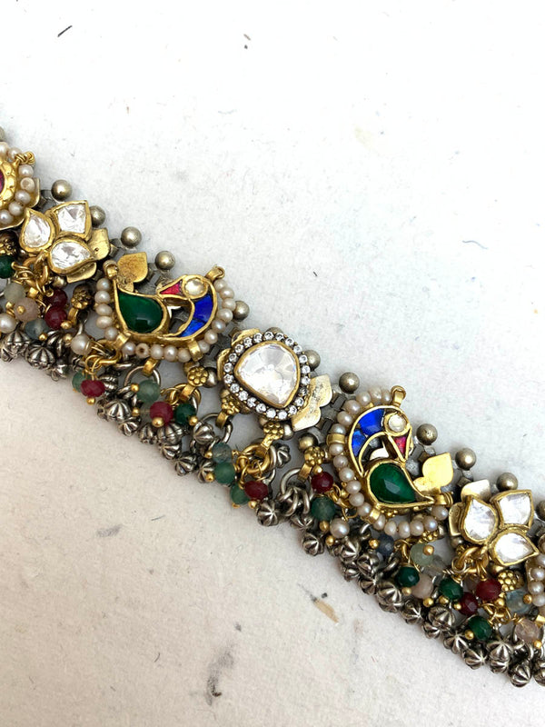 JB1036  Maahru Silver Bracelets