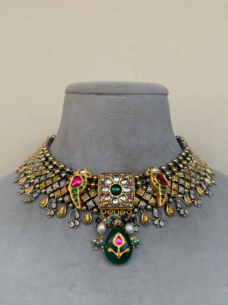 FS214 Maahru Silver Necklace