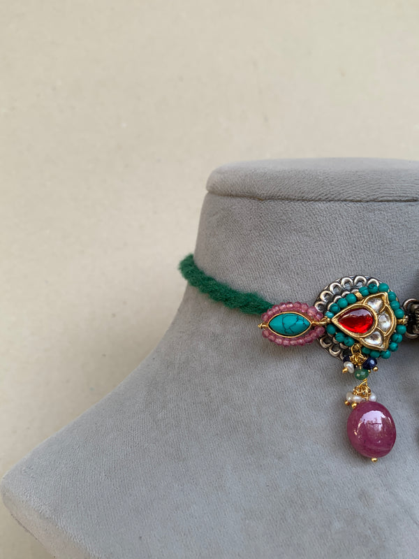FS193 Maahru Silver Necklace