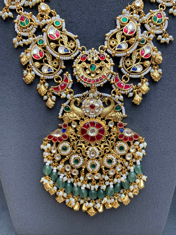 MM2117 Long  Jadau Set
