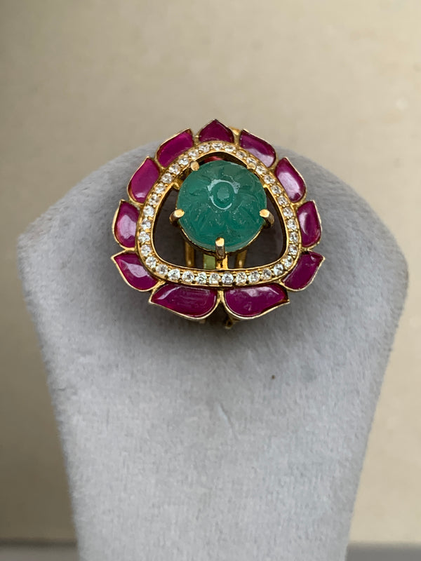 US139 Moissanite Set with Earrings