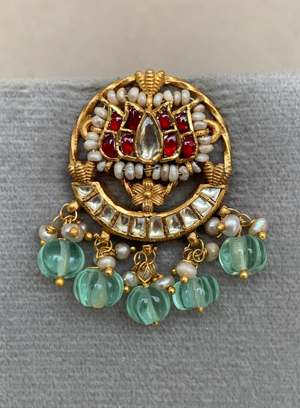 AA406  Rambagh Antique Earrings