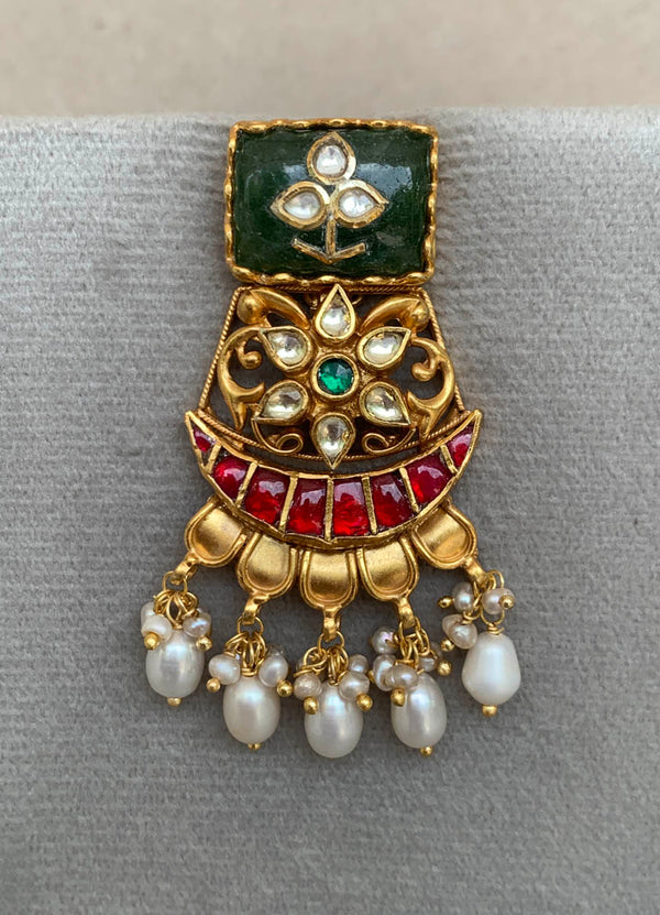 AA584  Rambagh Antique Earrings