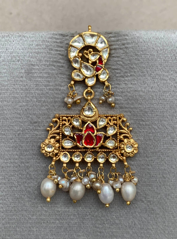 AA557  Rambagh Antique Earrings