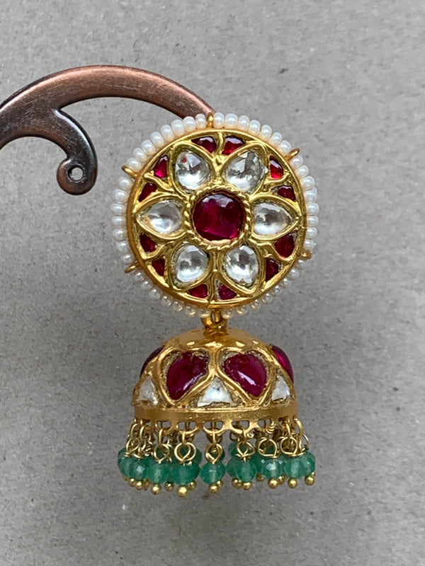 AA569  Rambagh Antique Earrings