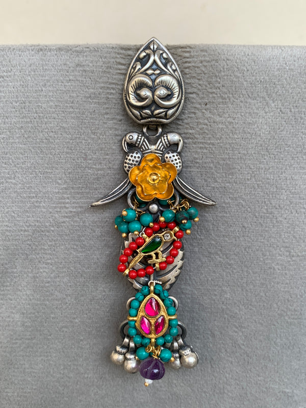E1926  Maahru Silver Earrings