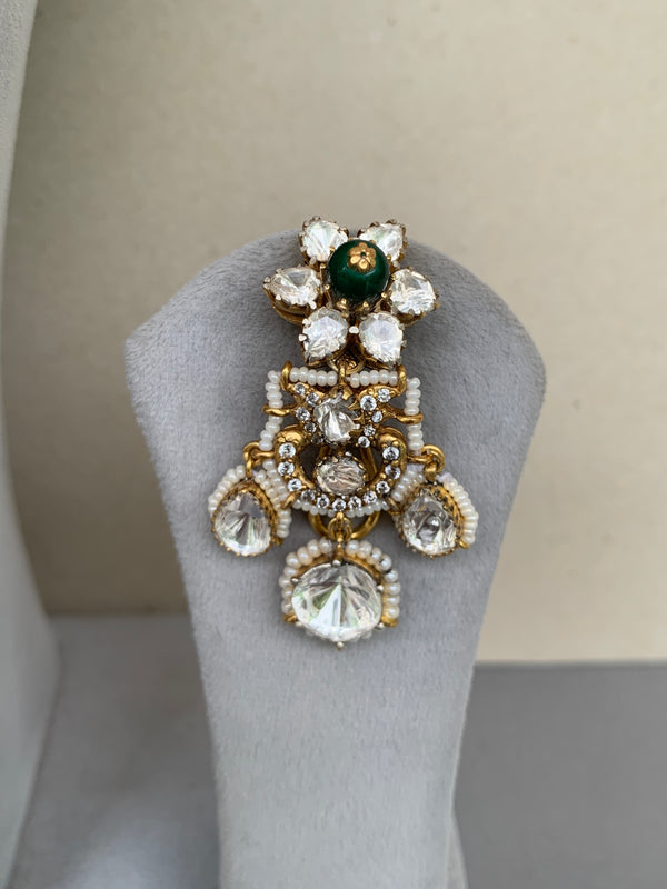 US138 Moissanite Set with Earrings