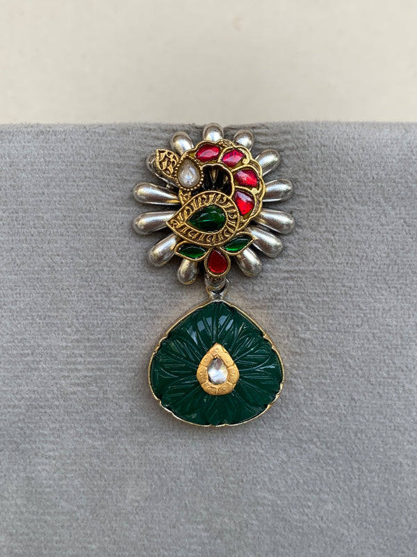 E1946  Maahru Silver Earrings