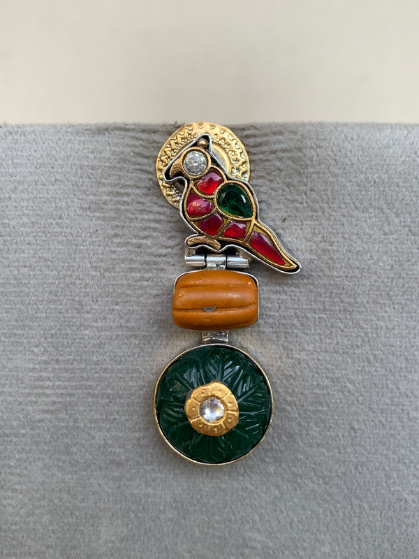 E1934  Maahru Silver Earrings