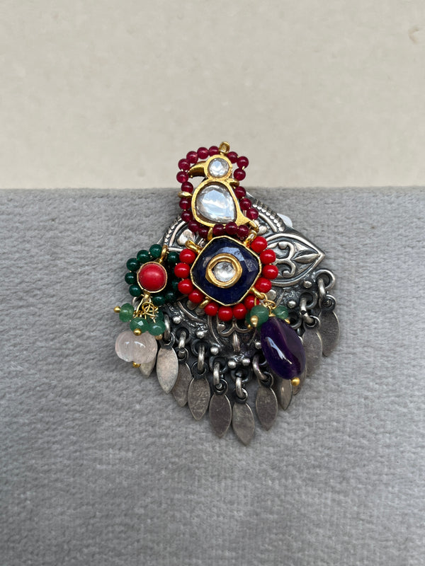 E1903 Maahru Silver Earrings