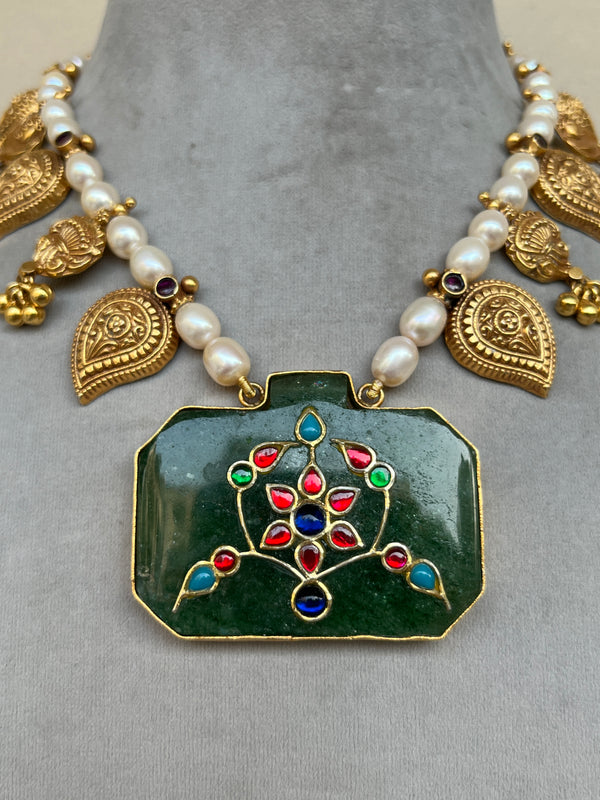 AJ1188 Rambaugh Antique Necklace