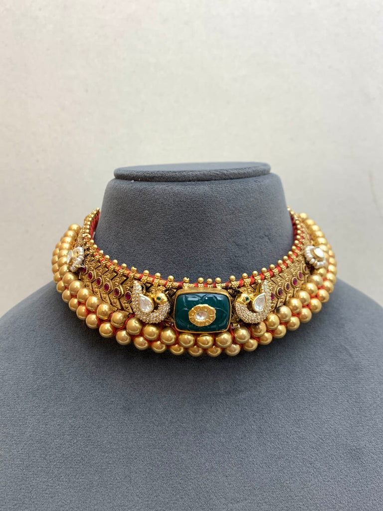 AJ1332  Heritage Antique Necklace