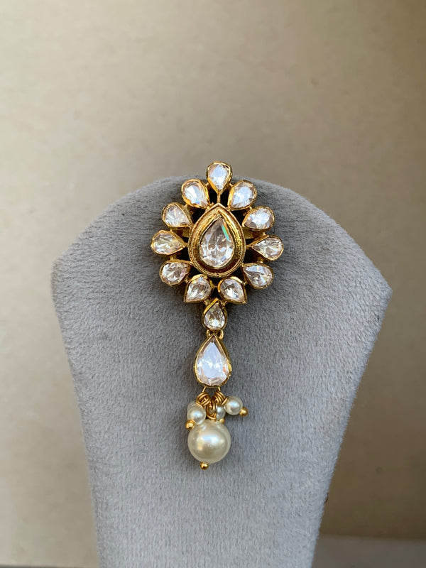 US529  Moissanite Set With Earrings