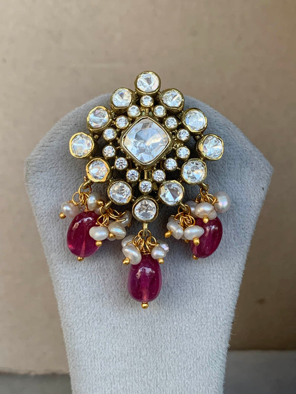 Z1983 Moissanite Set with Earrings